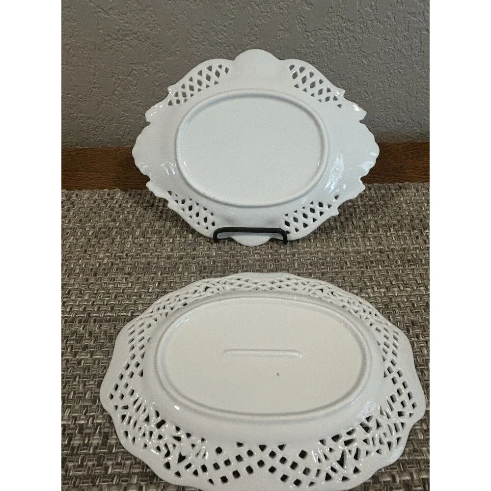 Unmarked vintage white